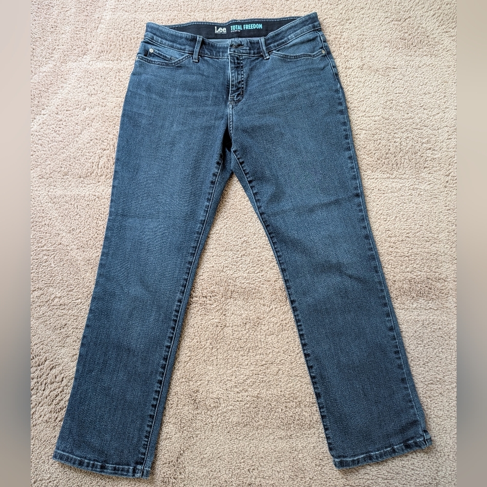 Lee Total Freedom Straight Leg Women's Jeans 12S